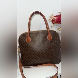 Celine Triomphe Vintage Two way handbag